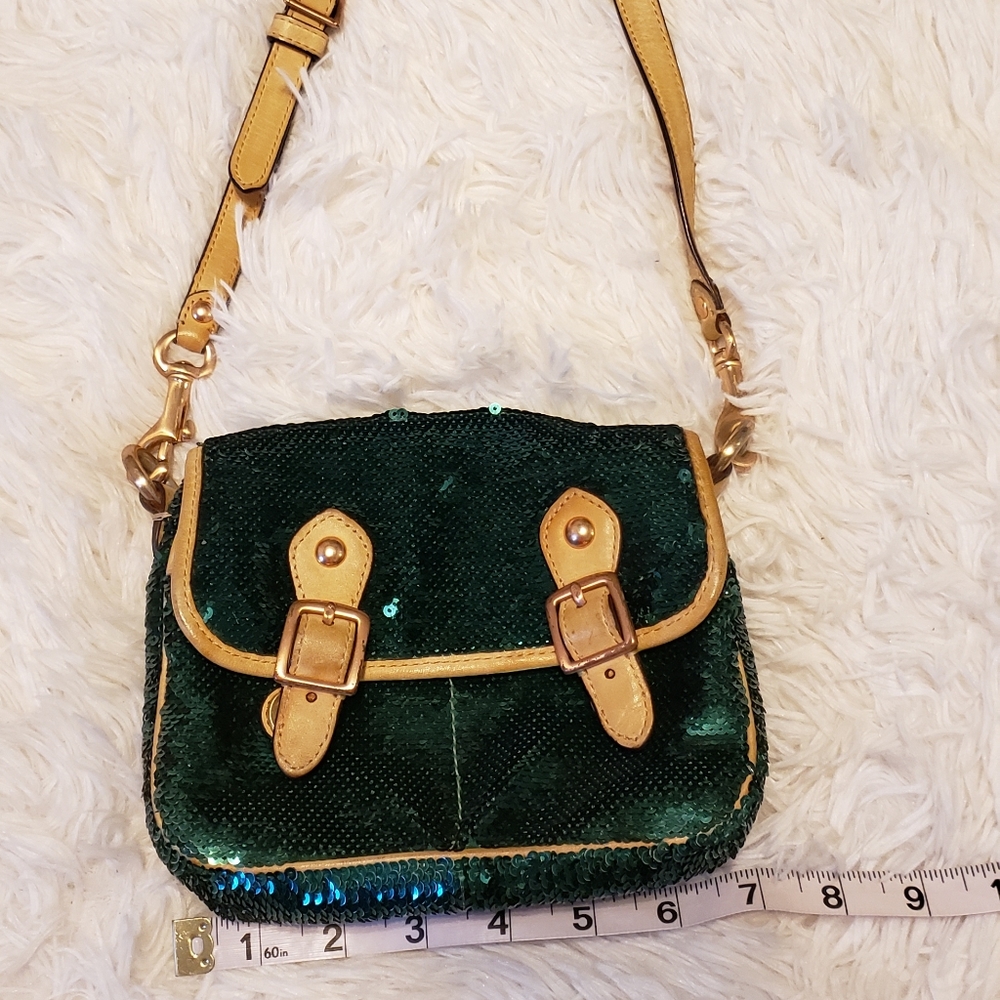 Coach Small Sequined Crossbody Bag